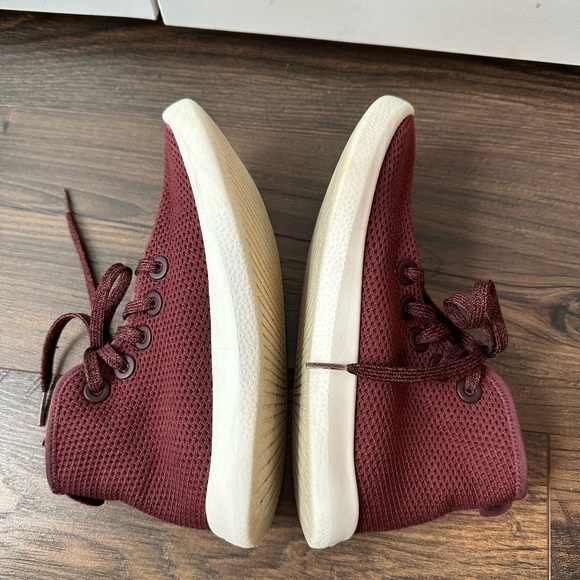 ALLBIRDS Women's Tree Toppers Kauri Zin Maroon w/ White Sole (Size 6) - Picture 6 of 11